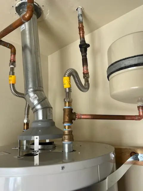 Water heater installation and plumbing repair in Holladay